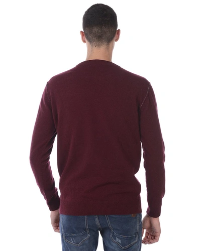 Daniele Alessandrini Sweater In Burgundy