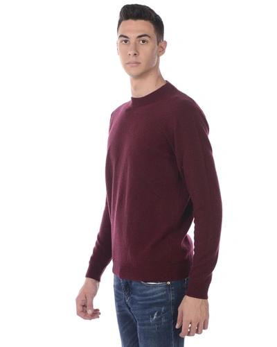 Shop Daniele Alessandrini Sweater In Wine