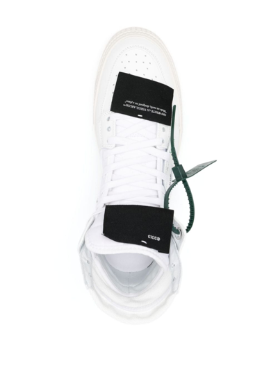 Shop Off-white 3.0 Off-court High-top Sneakers In White