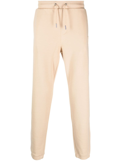 Shop Karl Lagerfeld Organic-cotton Blend Track Pant In Neutrals