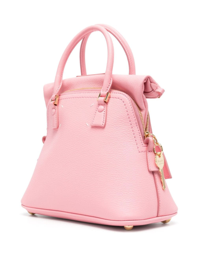 Shop Maison Margiela Mini 5ac Classique Top-handle Bag In Pink