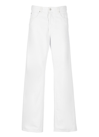 Shop Dsquared2 Candy Bull Logo Patch Jeans In White