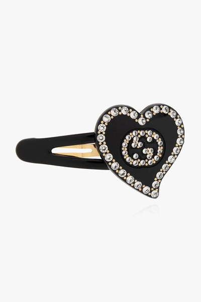 Shop Gucci Branded Hair Clip In Default Title