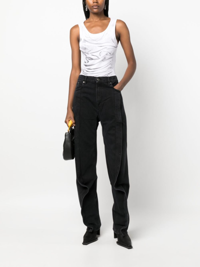 Shop Y/project Banana Organic Cotton Jeans In Schwarz