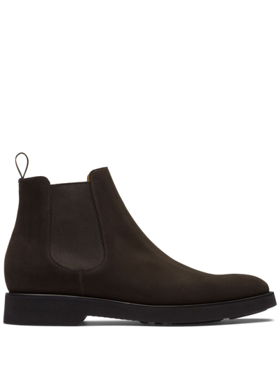Shop Church's Amberley R173 Suede Chelsea Boots In Brown