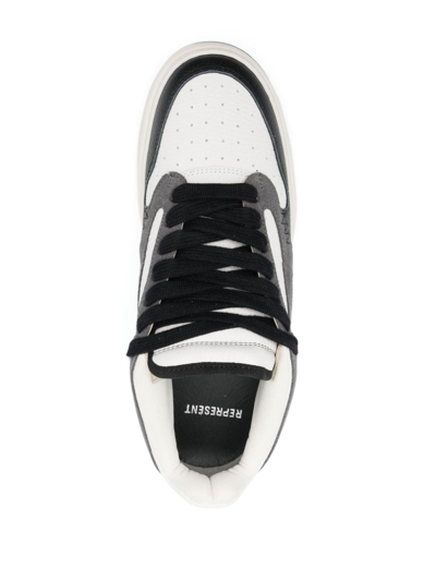 Shop Represent Reptor Low-top Sneakers In Grau