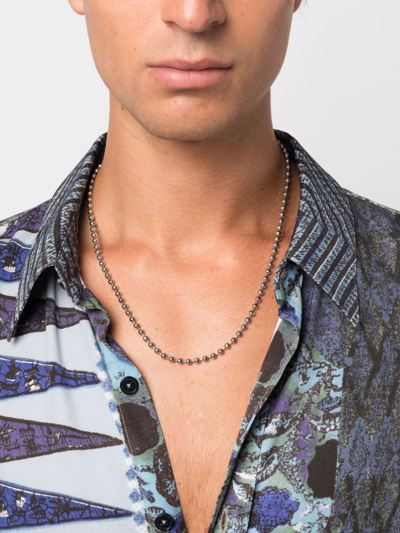 Emanuele Bicocchi Small Rope-chain Necklace In Silber
