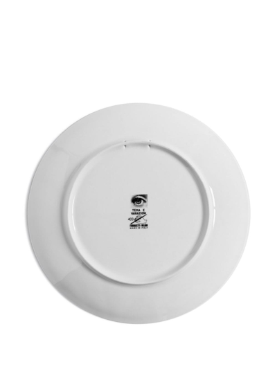 Fornasetti Variazioni N.403 Wall Plate In Schwarz