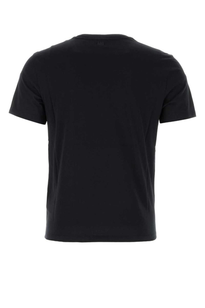 Shop Ami Alexandre Mattiussi Ami T-shirt In Black