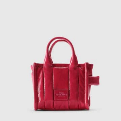 Shop Marc Jacobs Women's Leather Pink Micro Tote Bag