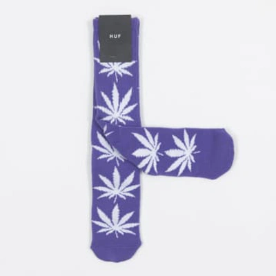 Shop Huf Set Plantlife Socks In Purple