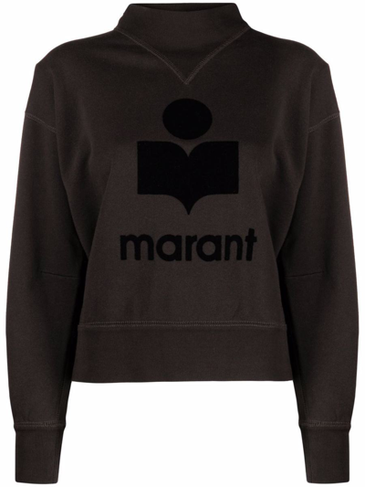 Shop Isabel Marant Étoile Moby Sweatshirt Clothing In Black