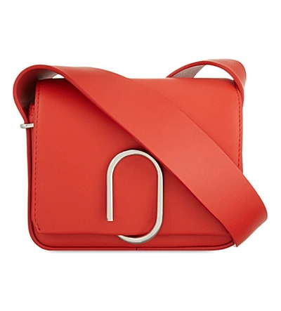 Shop 3.1 Phillip Lim / フィリップ リム Alix Mini Leather Cross-body Bag In Cherry
