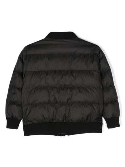 Shop Dsquared2 Logo-patch Padded Jacket In Black