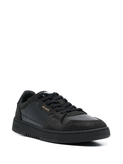Axel Arigato Dice Lo Sneaker Sneakers In Black Suede And Leather In Black