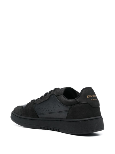 Axel Arigato Dice Lo Sneaker Sneakers In Black Suede And Leather In Black