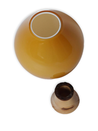 Utopia & Utility M3 Geomtric-body Vase (21cm) In Brown
