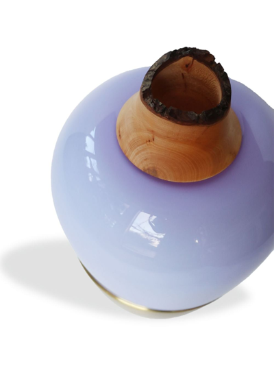 Utopia & Utility Lavender India 1 Geometric-body Vase (38cm) In Purple