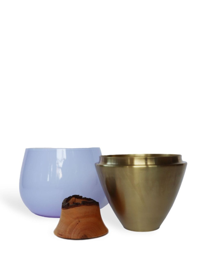 Utopia & Utility Lavender India 1 Geometric-body Vase (38cm) In Purple