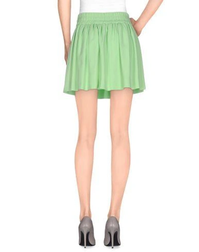 Shop Red Valentino Mini Skirt In Light Green