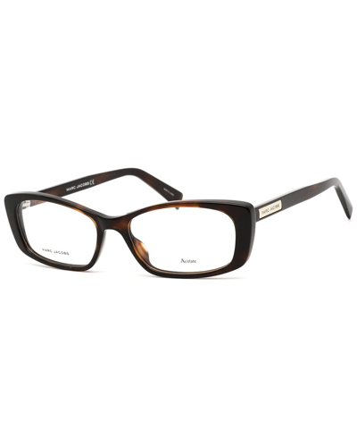 Shop Marc Jacobs Women's Marc 429  52mm Optical Frames In Brown