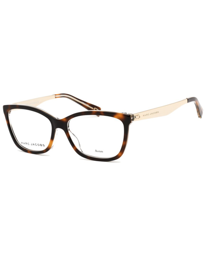 Shop Marc Jacobs Women's Marc 206  54mm Optical Frames In Brown