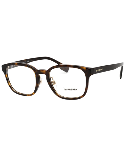 Shop Burberry Men's Be2344f 53mm Optical Frames In Brown