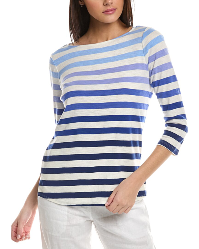 Shop Tommy Bahama Ashby Isles Engineered Stripe T-shirt In Blue