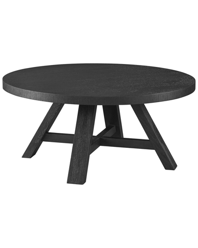Shop Universal Furniture Round Cocktail Table In Grey