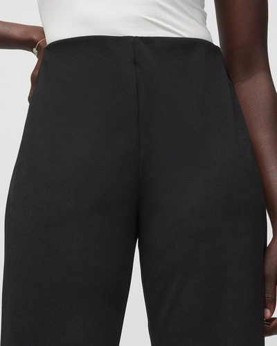White House Black Market Slip On Wide-leg Pants In Black