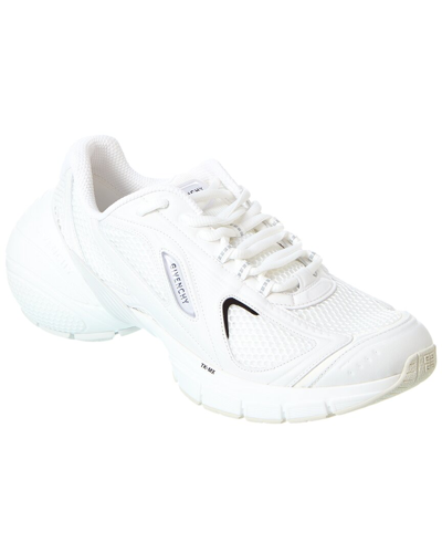 Givenchy Mesh And Alternative Material To Leather Sneakers In White