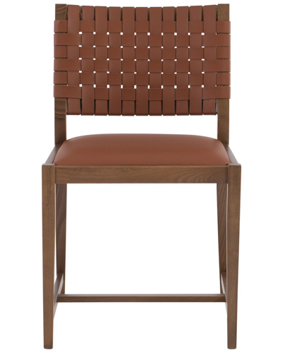 Shop Linon Furniture Linon Ruskin Chair In Brown