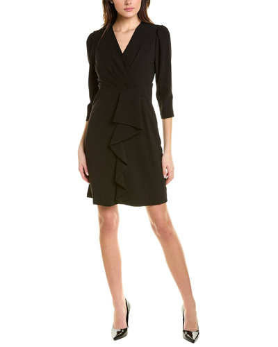Shop Julia Jordan 3/4-sleeve Sheath Dress In Black