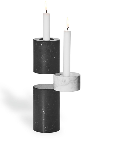 Shop Marsotto Edizioni Slide Geometric-body Candleholder In White