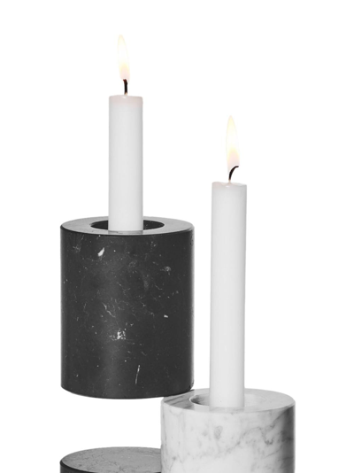 Shop Marsotto Edizioni Slide Geometric-body Candleholder In White