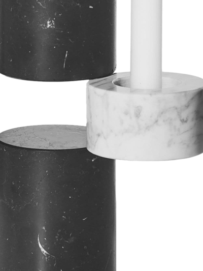Shop Marsotto Edizioni Slide Geometric-body Candleholder In White
