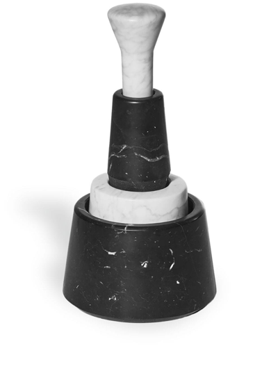 Marsotto Edizioni Kitchen And Tools Black And White Uni In Black