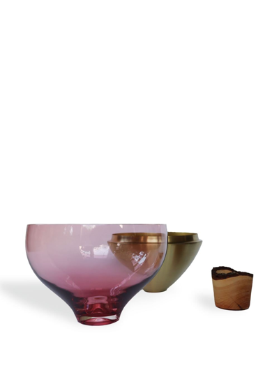 Utopia & Utility Rose India 2 Geometric-body Vase (38cm) In Pink