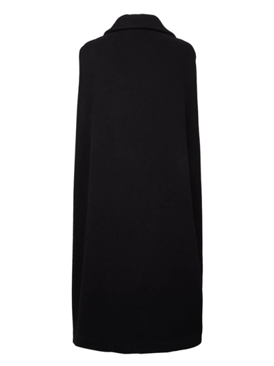 Shop La Doublej Milano Cady Cape In Black