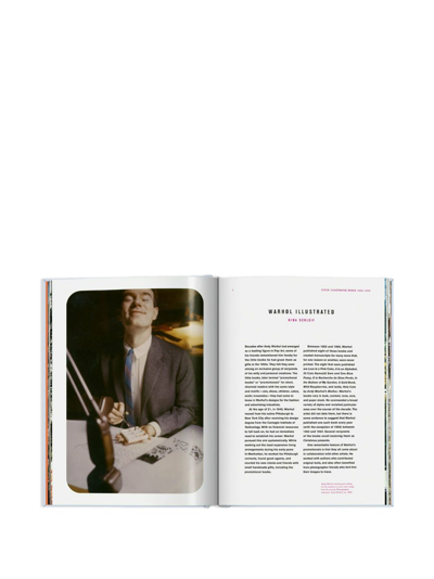 Taschen Andy Warhol Table Book In Blue