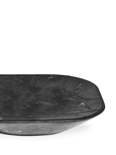 Shop Marsotto Edizioni Gravita Square-shape Tray In Black