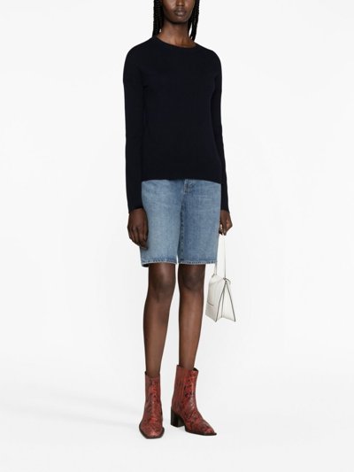 Zadig & Voltaire Cici Star-appliqué Cashmere Jumper In Blue