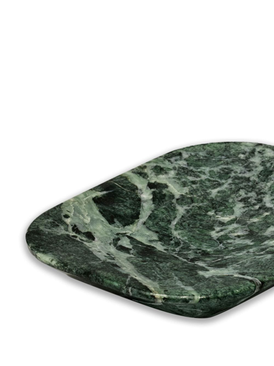 Marsotto Edizioni Gravita Rectangle-shape Tray In Green