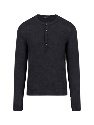 Shop Dolce & Gabbana Wool Sweater In Black  