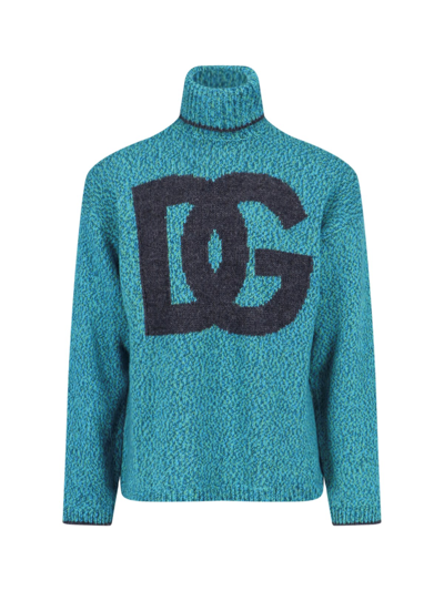 Shop Dolce & Gabbana Logo Sweater In Multi