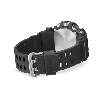 Pre-owned Casio G-shock Master Of Gw-9500-1jf Mudman Triple Sensor Radio Solar Watch