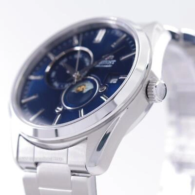 Pre-owned Orient Classic Rn-ak0303l Sun & Moon Mechanical Automatic Watch 22 Jewels Men's