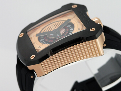 Pre-owned Invicta S1 41649 Jm Correa Limited Automatic Watch Black Rose Gold 48mm
