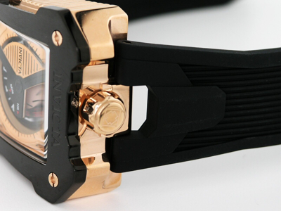 Pre-owned Invicta S1 41649 Jm Correa Limited Automatic Watch Black Rose Gold 48mm