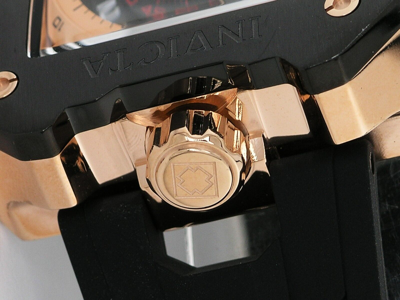 Pre-owned Invicta S1 41649 Jm Correa Limited Automatic Watch Black Rose Gold 48mm